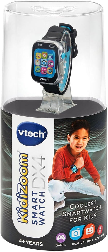 VTech KidiZoom Smartwatch DX4, Black