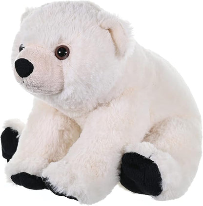 Wild Republic Polar Bear Baby Plush, Stuffed Animal, Plush Toy, Gifts for Kids, Cuddlekins 12 Inches