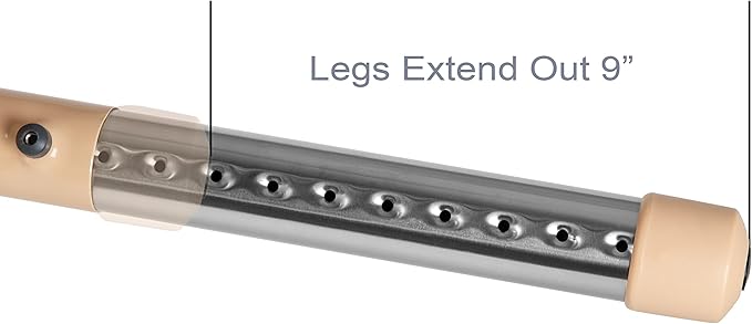 Flash Furniture Wren Adjustable Classroom Activity Table for School and Home, Plastic Activity Table for Kids, 23.625" W x 47.25" L, Natural