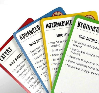 Think Fun Cat Crimes Brain Game and Brainteaser for Boys and Girls Age 8 and Up - A Smart Game with a Fun Theme and Hilarious Artwork, (1550)