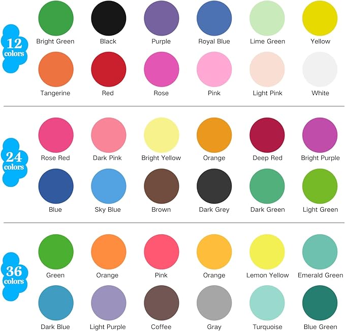 100g Foam Clay, Modeling Clay, Air Dry Ultra Light Clay, Non-Toxic, Non-Sticky, Ideal Gift for Boys and Girls