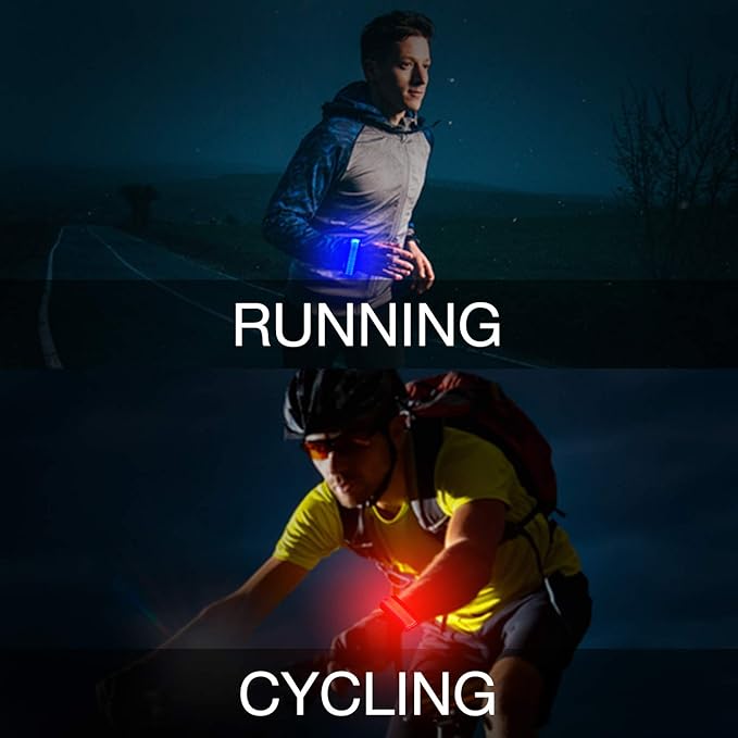 8 PCS LED Glow Bracelets, Christmas Light Up Bracelets Set - Glow in The Dark Party Bracelets Favors Supplies for Christmas, Concerts, Festivals, Game Prizes, Sports, Rave Accessories.