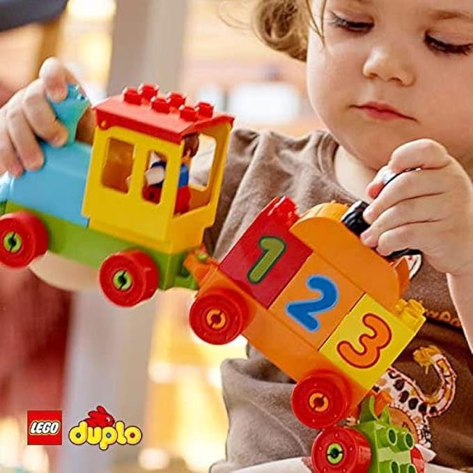 LEGO DUPLO My First Number Train 10847 Learning and Counting Train Set Building Kit and Educational Toy for 2-5 Year Olds (23 Pieces)