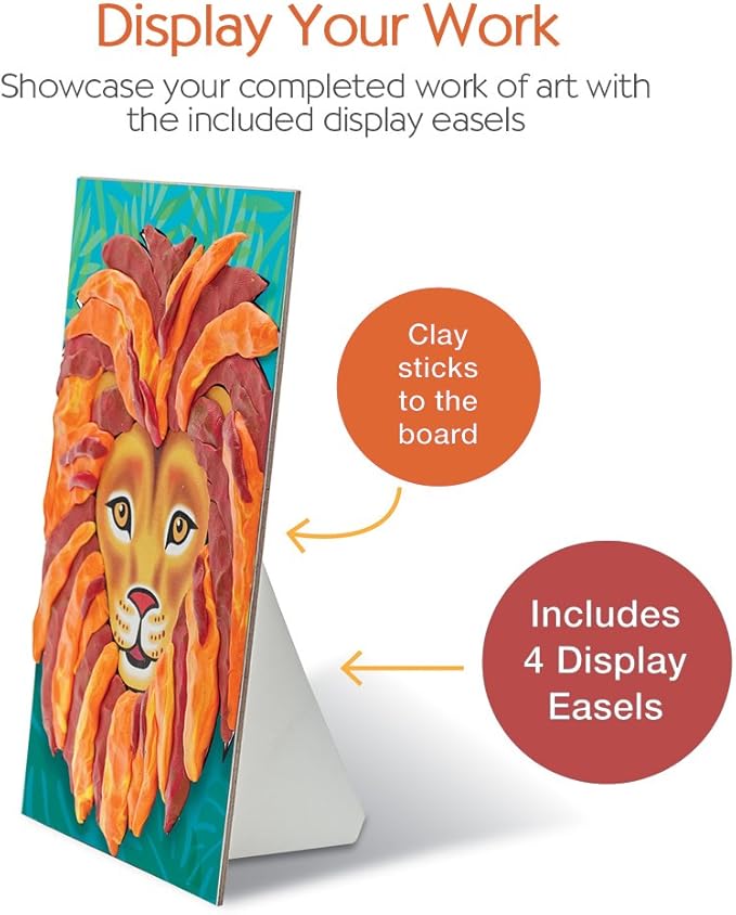 Faber-Castell Do Art Coloring with Clay - Modeling Clay Art for Kids