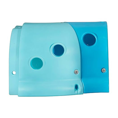 ECR4Kids Willow Climb-N-Crawl Whale, 2-Section Extension Set, Add-on Item, Cyan/Capri Blue