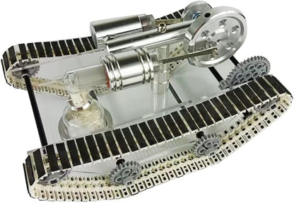 God ice Stirling Engine Model Tank Stirling Physical Experiment Science Education Engine Model Children's Creative Gift Adult (Detachable)