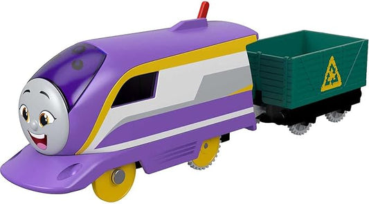 Thomas & Friends Motorized Toy Train Kana Battery-Powered Engine with Cargo for Pretend Play Preschool Kids Ages 3+ Years