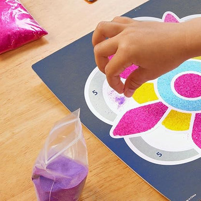 Colorations® World of Art - India Rangoli, 6 Designs with Sand