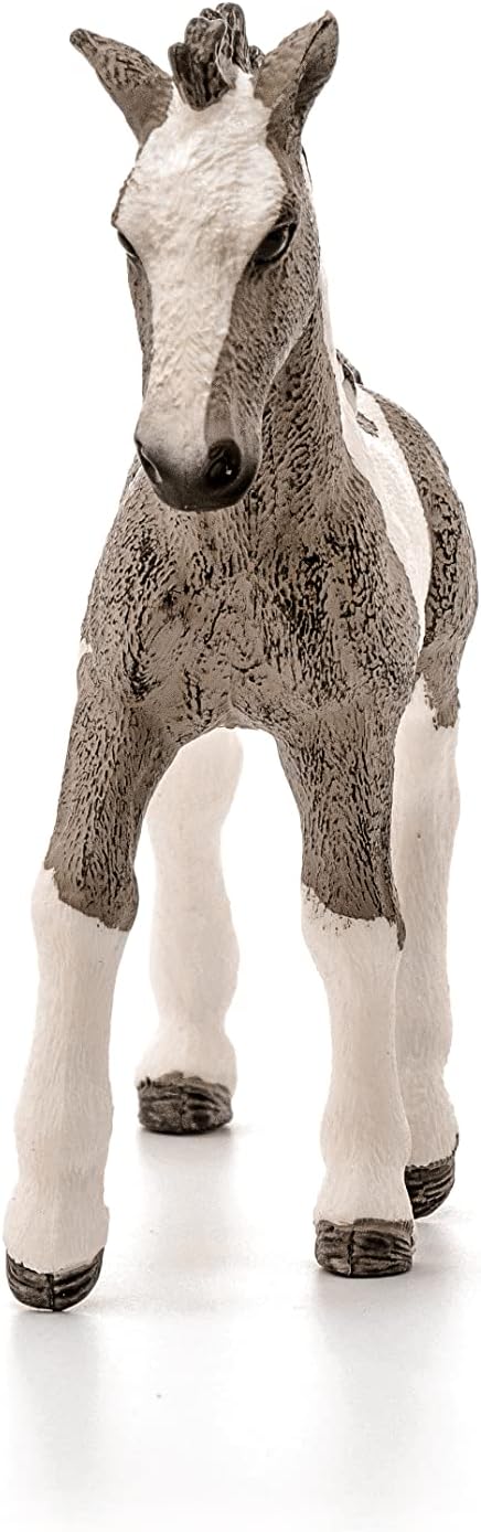 Schleich Farm World, Realistic Farm Animal Horse Toys for Kids and Toddlers, Tinker Foal Toy Figurine, Ages 3+