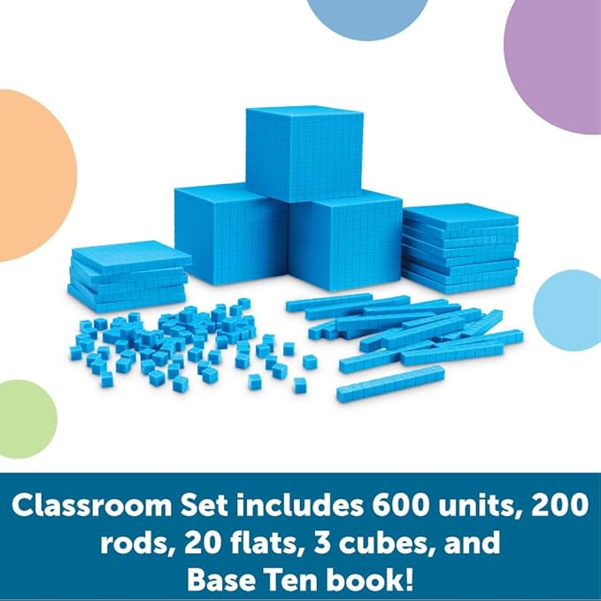 Learning Resources Plastic Base Ten Class Set