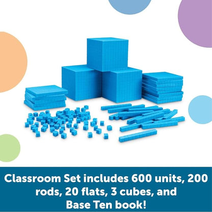 Learning Resources Plastic Base Ten Class Set