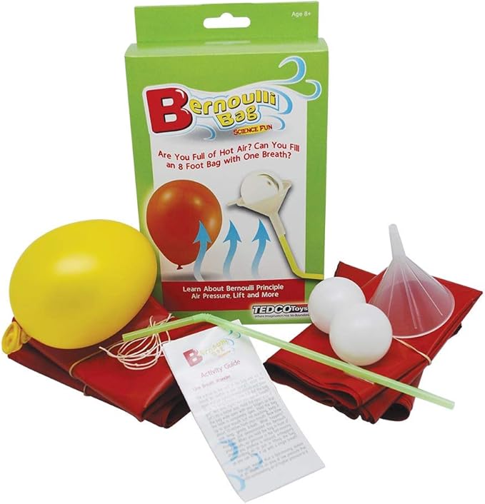 Bernoulli Bag Science Fun Kit w/5 Experiments, by Tedco