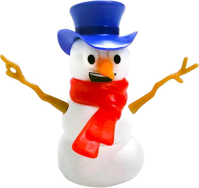 Snowman Craft Kit 6 Pack – Build, Play, and Display 6 Air-Dry Clay Snowmen All Christmas & Winter, Great for Birthday Parties & Stocking Stuffers for Kids, Boys and Girls Ages 5+
