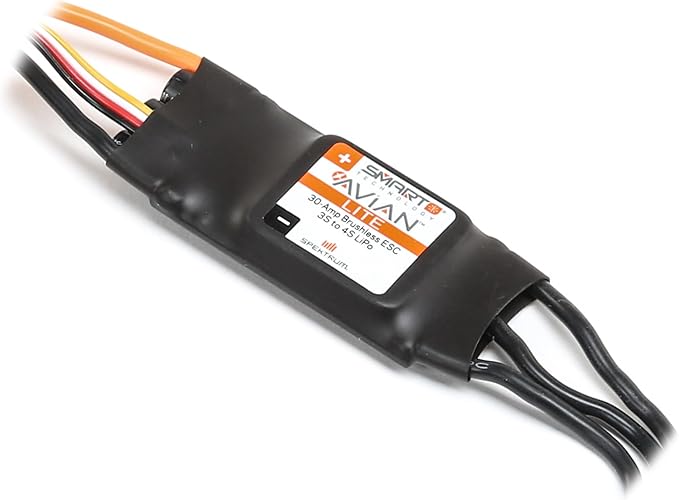 Spektrum SMART Avian 30-Amp Smart Lite Brushless ESC; 2S-3S IC3, SPMXAE30D