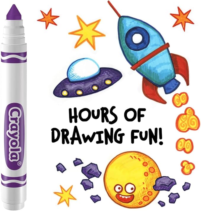 Crayola Washable Markers - Violet Purple (12ct), Kids Broad Line Markers, Bulk Markers for Classrooms & Teachers