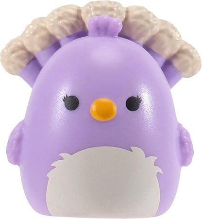 Squish-a-longs 8 Pack - 1” Mini-Squish with 2 Accessories, 1 Ring, and a Collector’s Guide - Collect, Trade, & Play