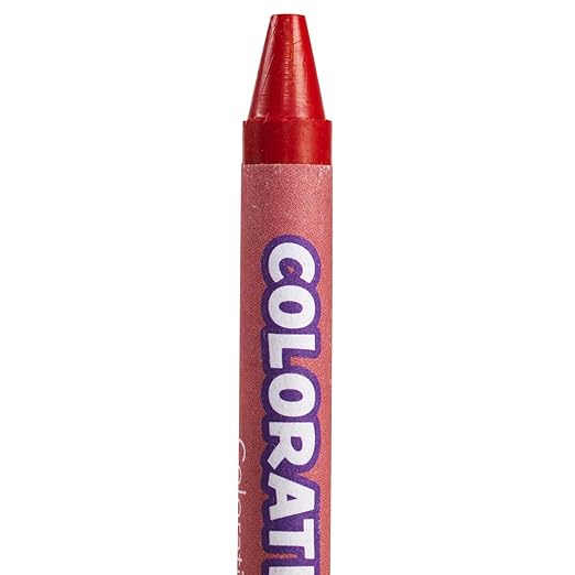 Colorations Regular Crayons, 8 Colors per set, 12 Sets included, 96 Crayons, Each set Individually Packaged, Personalize & Decorate for Gifts, Arts & Craft Craft for Children, Kids Crafts