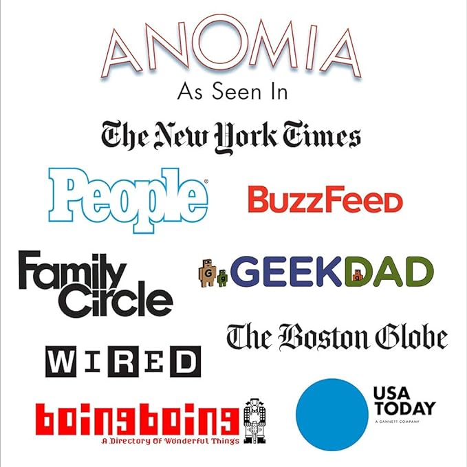 Anomia Card Game - Best Game for Adults, Kids, Couples, Teens, and Family Game Nights - Over 2 Million Copies Sold! - Easy to Learn and Play