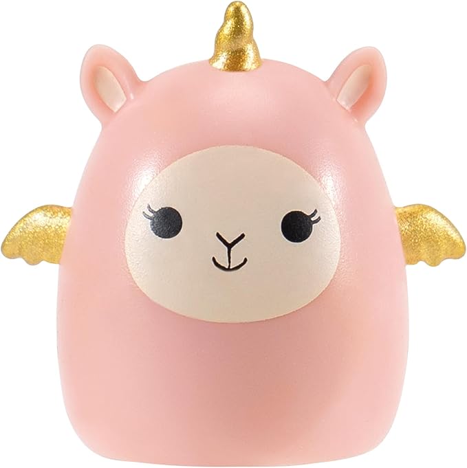 Squish-a-longs 8 Pack - 1” Mini-Squish with 2 Accessories, 1 Ring, and a Collector’s Guide - Collect, Trade, & Play