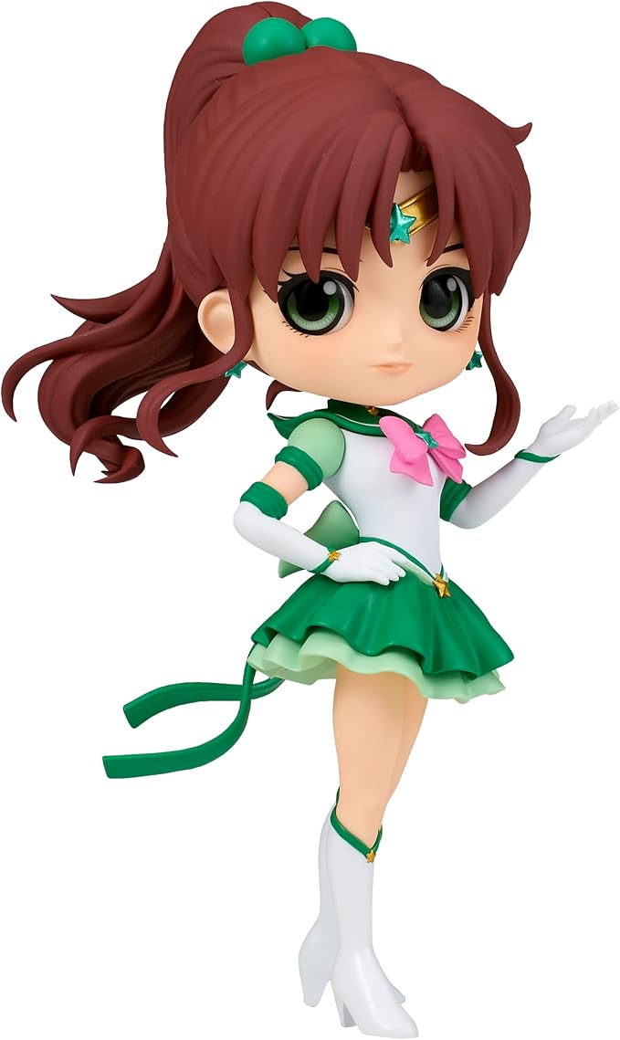 Banpresto - Pretty Guardian Sailor Moon Cosmos The Movie - Eternal Sailor Jupiter (ver. A), Bandai Spirits Q Posket Figure Medium