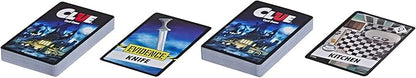 Hasbro Gaming Clue Card Game,3-4 Player Strategy Game,Travel Games,Christmas Stocking Stuffers for Kids Ages 8 and Up