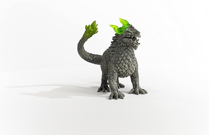 Schleich Eldrador Creatures, Toys for Boys and Girls, Stone Dragon Mythical Creatures Toy Action Figure, Ages 7+, Multicolor, 4.9 inch