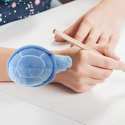 Kisangel Plush Ring Animal Slap Bracelets Huggers Bracelets for Kids Plush Animal Slap Bracelets Toys for Babies Snap Wristbands Sea Turtle Stuffed Animal Pp Cotton Play Halloween Lovers