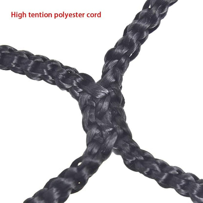 Child Safety Net 3.28ft x 9.84ft Stair Balcony Railing Protector/Pet Toy Anti-Fall Sturdy Polyester Black – 1 Pack