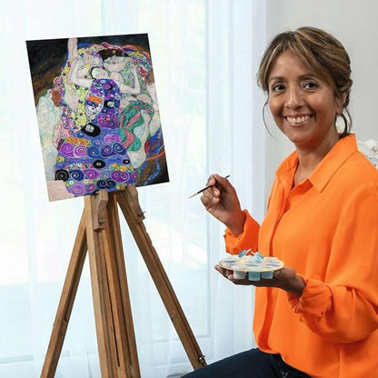 Ravensburger Klimt: Virgin Paint by Numbers Kit for Adults - 23649 - Painting Arts and Crafts for Ages 14 and Up