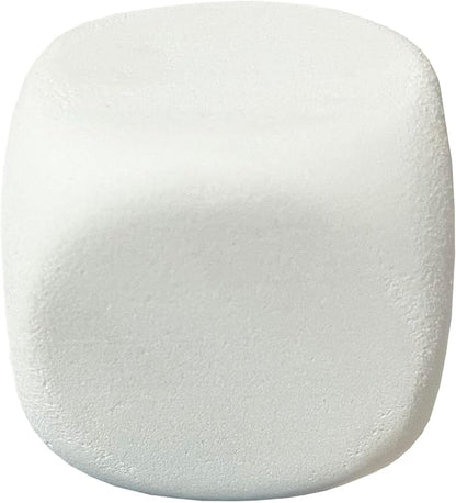 White EVA Foam Dices for Kids Graffiti-Building Blocks,Creative Painting, Party Supplies, 1.96 inchs,18PCS