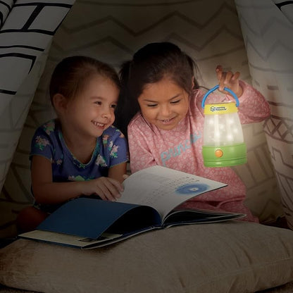 Learning Resources Solar Lantern, Kids Camping Accessories, Easy-Grip Portable Light, Exploration Play, Ages 3+