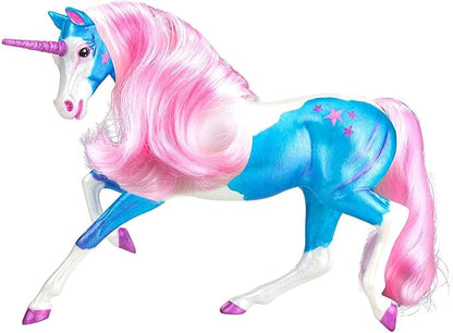 Breyer Horses Freedom Series Unicorn Paint & Play | Brushable Mane and Tail | 1:12 Scale | Model #4236, Yellow