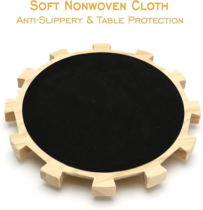 Mexican Train Dominoes Accessories Set-Including a 7.89-Inch Wooden Mexican Train Hub up to 12 Players, 12 Metal Train Markers, and a 70-Sheet Mexican Train Score Pads