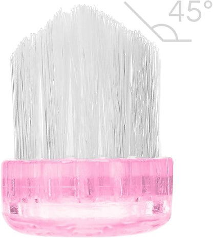 Supersmile New Generation Toothbrush w/Patented 45° Soft Nylon Bristles - Whitening Tooth Brush w/Ergonomic Handle Guarantees ADA Recommended Brushing Angle for Adults & Children (Pink)