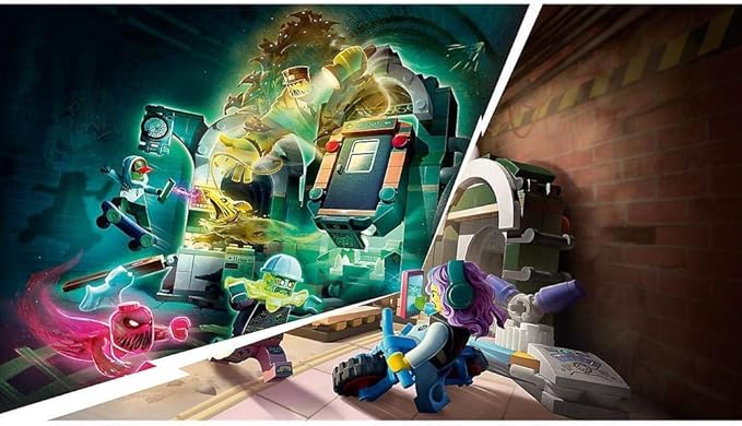 LEGO Hidden Side Newbury Subway 70430 Ghost Toy, Cool Augmented Reality Play Experience for Kids, New 2020 (348 Pieces)