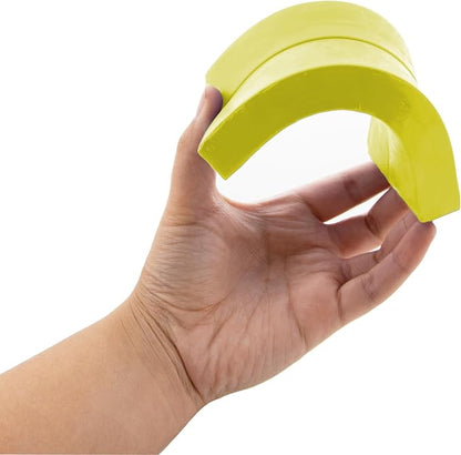 BAZIC Modeling Clay Yellow Color 1 LB, Modeling Dough Art Craft Non Toxic Gift for Artist Kids, Bulk for Classroom, 24-Pack