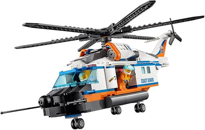 LEGO City Coast Guard Heavy-Duty Rescue Helicopter 60166 Building Kit (415 Piece)