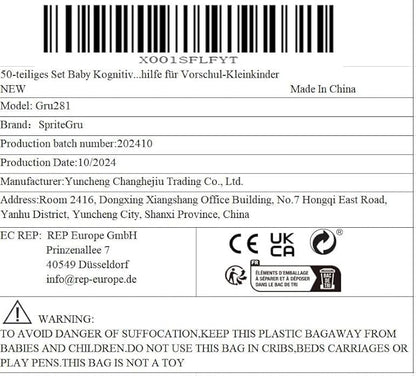 50 PCS Kid First Cognitive Flashcards,Double Sided Printed 7 in 1 Colorful Cards Alphabet,Numbers, Foods,Animals,Shapes,Colors with 3 Reclosable Rings,Learning Tool for Pre-K Kindergarten Toddlers