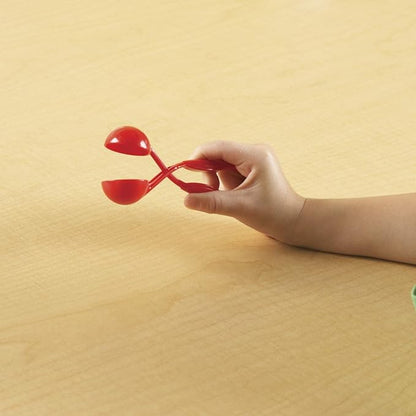 Learning Resources Squeezy Tweezers, Fine Motor Tools for Toddlers, Assorted Colors, Set of 6, Ages 3+