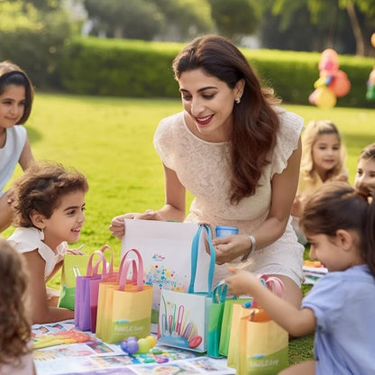 Lucky Art 20 Sets of 4 Packs (80 count) Standard Size Crayons - Mini Crayon Packs Non-Toxic Crayons; Crayons in bulk for Kids Party Favors, School Supplies for Teachers & Travel Crayons