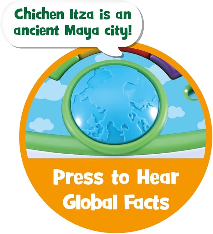 LeapFrog LeapGlobe Touch Interactive Globe for Kids Ages 3 and up