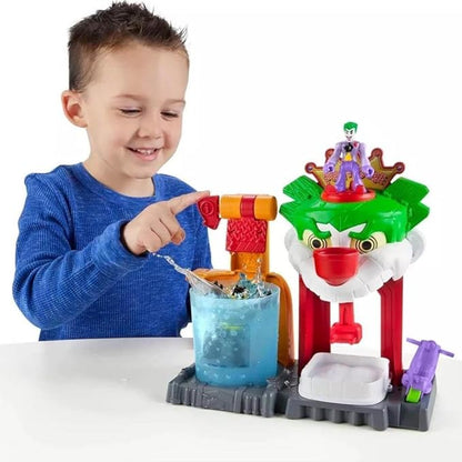 Fisher-Price Imaginext DC Super Friends Batman Toy Color Changers The Joker Funhouse Playset for Preschool Pretend Play Kids Ages 3+ Years