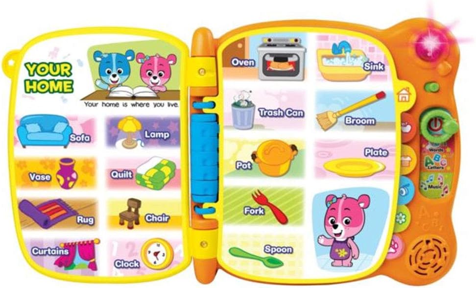 VTech Touch and Teach Word Book , Orange