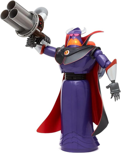 Disney Store Official Zurg Talking Action Figure from Toy Story, Features Sounds and Phrases from The Movies, Interacts with Other Figures and Toys