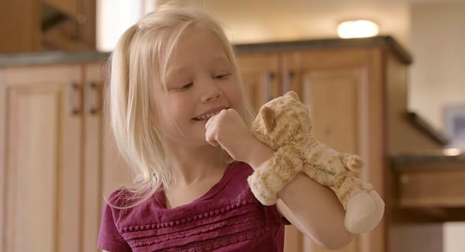 Wild Republic Huggers Giraffe Plush Toy, Slap Bracelet, Stuffed Animal, Kids Toys, 8 inches