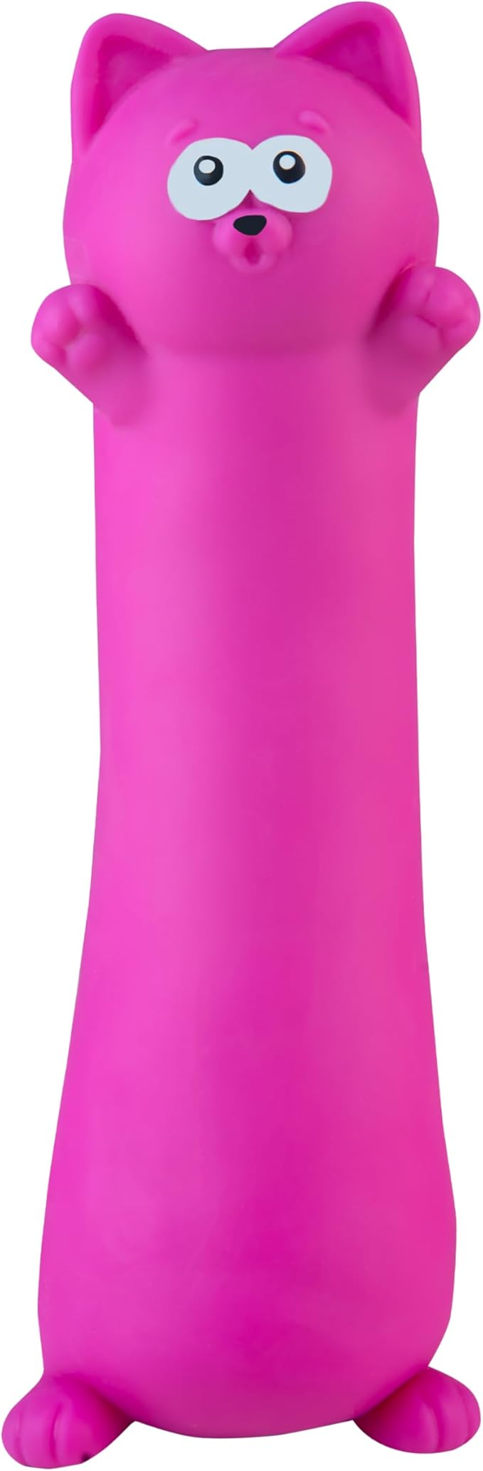 ORB Easy Sqweezy Pets Giant Stretchy Cat - Stretches Up to 5 Feet Long - Huge Jumbo Sized Purple Squishy Toy Kitten, Stretch and Squeeze for Stress Relief - Fun Sensory Fidget Toy for Kids and Adults