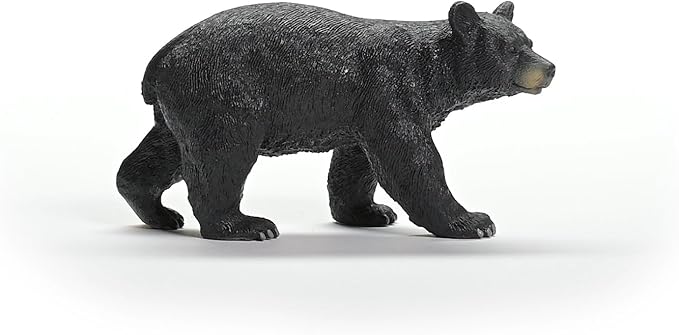 Schleich Wild Life New 2024 Wild Animal Toy American Black Bear Figurine