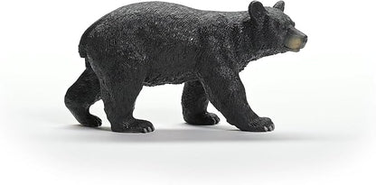 Schleich Wild Life New 2024 Wild Animal Toy American Black Bear Figurine