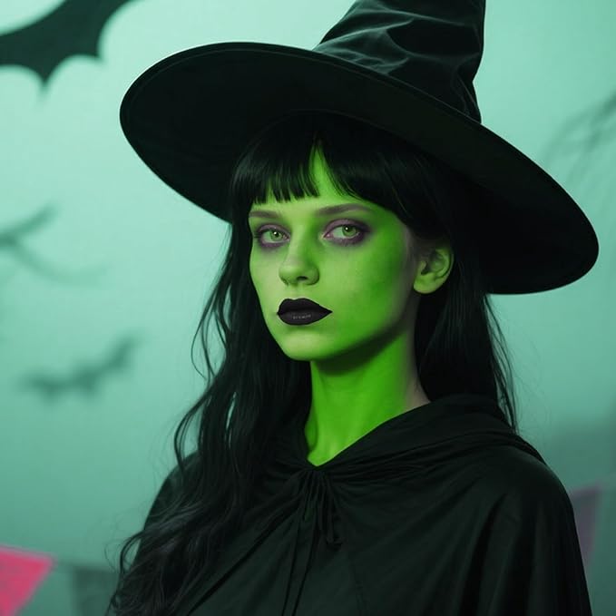 MEICOLY Light Green Face Body Paint(2.37Oz),St Patrick's Day Accessories, Lime Green Face Paint for Halloween SFX Witch Elphaba Makeup,Camouflage Hunting Hulk Gamora, Christmas Stockings Stuffer