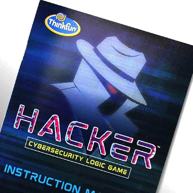 Think Fun Hacker Cybersecurity Coding Game and STEM Toy for Boys and Girls Age 10 and Up, Multicolor